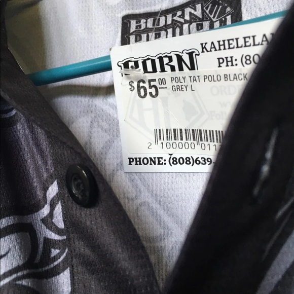 Born Hawai’i men’s polo - Picture 3 of 5